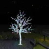 LED Crystal Choink Tree Light Light Light 110VAC/220VAC RainProof Outdoor Kolorowe synchroniczne światło drzewa luminescencyjne