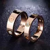 4mm 6mm Titanium Ateel Zilveren Liefde Ring Mannen en Vrouwen Rose Gouden Ringen Voor Liefhebbers Paar Ring Sieraden Gift Hele KR001319w