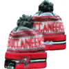 Buccaneer Tampa Bay Bobble Hats Baseball Ball Caps 2023-24 Projektant mody Bucket Hat Chunky Knit Faux PO Beanie