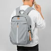 Backpack Men Waterproof Oxford Cloth Bag Boys Teen 16 -calowy laptop z USB Ładowanie Travel Back Pack Mochila