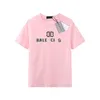 Mens Designer T-shirt Marca de Luxo Ba Camisetas Mens Mulheres Manga Curta Tees Camisas de Verão Hip Hop Streetwear Tops Shorts Roupas Roupas Várias Cores-14