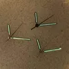 Kit di riparazione per orologi Lancette luminose verdi impostate per puntatori modificati movimento NH35/NH36/4R/7S 9 13.5 13.5mm 3 pin aghi
