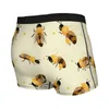 Caleçons Abeilles Miel Animal Homme Culotte Sous-Vêtements Homme Short Imprimé Boxer Slip