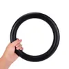 Gymnastiska ringar 1Pair Högkvalitativ tung ABS -plast 28mm Övning Fitness Gymnastiska ringar med skumhandtag Gym Övning CrossFit Pull Ups 231012