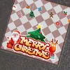 Christmas Decorations 100 Pcs Gift Bags Self Adhesive Cookies Bag Year Party Favors Wrapping Snack Baking Plastic