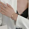 Collier de designer pour femmes bracelet femelle Full Sky Star Set Diamond en acier inoxydable non décoloré