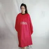 Anpassad röd frisör butik frisörsklänning klänning färgämne hårstil schampo sjal