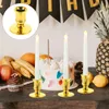 Candle Holders 20 PCS Electronic Base Decor Table Plastic Candlestick Indoor Nice Home-appliance