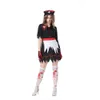 Cosplay Halloween Cosplay Vampire Infirmière Zombie Horreur Costumecosplay