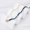 Chains NEKOL Natural Stone Pearl Necklace Woman Fashion Jewelry Accessories For Ladies Girls Wholesale Jewellery Women