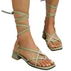 Sandals Women'S Beach Low Heel Hollow Womens Dress Size 13 Soft For Women Shoes Heels Tan