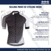 KEMALOCE Maillot de cyclisme Coolmax uni équipement VTT rétro Pro chemises de vélo coupe sèche Cool haute visibilité vêtements de cycliste chemises 231011