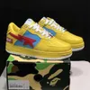 Toppkvalitet Casual Shoes OG With Box Designer AP SK8 Men Women Platform Trainers Original Camo Stars White Green Red Black Yellow Sneakers Storlek 36-45 XQVY