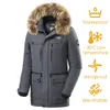 Daunenparkas für Herren, Winter, Marke, lässig, wasserdicht, lang, dick, warm, Pelzkragen, Parkas, Jacke, Herren, Bio-Daunen, winddicht, Taschen, Parkas, Mantel, Herren, 231011