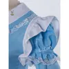 Cosplay The Poppy Doll Cosplay Costume Dress I Am A Real Girl Women Blue Maid Lolita Halloween Party Dresscosplay