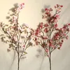 Decorative Flowers 97cm Large Artificial Plum Blossom Peach Year Simulation Flower Family Decoration Wedding Wall Fake