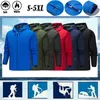 Vestes pour hommes MCSORELY printemps personnalisé hommes veste bricolage impression fermeture éclair manteau coupe-vent imperméable veste unisexe vestes d'extérieur vêtements de sport 231011