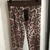 Sexy Yoga-Leggings mit Leopardenmuster, Damenmode, Stretch-Sporthose, hohe Taille, schlanke Leggings, Lauf- und Kletterhose