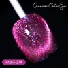 AS 15 ml Cat Magnetic Gel Shiny Glitter Semi Permant Soak Off UV LED Lack Gel Nail Art Gel Polish