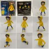 Mascottekostuums Neca Figuur Coraline Pop de geheime deur Coraline Y La Puerta Secreta Regenjas Gestreept Shirt Speelgoed Action Figure Model Speelgoed Decor