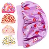 Cuffie da doccia 5 pezzi Cappello adorabile per bambini Cuffia per cofano da notte portatile Doccia compatta Uso quotidiano Bambini Elastico resistente all'usura Dormire 231012