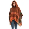 Châles femmes dames gland Cape manteau frange Poncho Oblique rayure bohème châle écharpe 231012