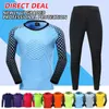 Other Sporting Goods Custom Football jerseys Goalkeeper Shirts print Kid Football Team Jersey Uniform soccer wear goalkeeper Training Suit 231011