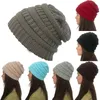 8 Colors Simple Fashion Striped Woolen Hat For Men And Women Outdoor Warm Hat Optional Whether Labeled Sports Casual Knitted Hat