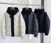 Projektant odzieży Najlepsza jakość Madeiracket Mens Womens Coats Duck Kurtki Czarna gumowa odznaka Zima Owewear Parka Oversizeal Lady Kurtka