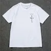 男性ポロメンズTシャツサボテンシャツ2023夏の女性の見た目ママIファッションカジュアルトップスヒップホップ半袖2XS-6XL 23