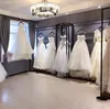 Hangers Tieyi Wedding Dress Rack Display Floor Hanger Shop Studio High-end Shelf