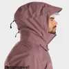 Jackets Man Designer Arcterys Hooded Sweatshirt ARC'TERYS BETA AR Waterproof Men's Charge Coat VELVET SAND/PHENOM/Velvet Sand Brown/Filigree L HB23