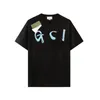 Дизайнерская футболка Лето GU Марка Футболки Мужские женские с коротким рукавом Хип-хоп Уличная одежда Топы Шорты Одежда G-17 Размер Xs-XL Xufeng456