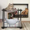 Cat Beds Furniture Kitty City Claw Indoor Mega Kit Cat Furniture Corrugate Cat Scratcher Cat Bed cat bed 231011