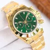 Dzień Tona M116509ln-0013 AAAAA 5A Wysokiej jakości Superclone Watches 40 mm Automatyczne mechaniczne chronograf 7750 Sapphire z zielonym pudełkiem Jason007 Watch 15