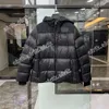 Neue Winter Herren Daunenmantel mit Kapuze Luxus Paar winddichte Jacke Daunenjacke Mode Herren warme und dicke Marke Stehkragen Daunenjacke Socialite Mantel