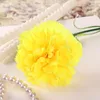 Decorative Flowers 1 PC DIY Fresh Artificial Flower Carnation Silk Fake Plant For Mother's Day Home Party Decoration 10 Colors