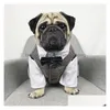 Dog Apparel Dog Apparel Cat Clothes Wedding Party Suits For Small Dogs Pet Tuxedo Coat Costume Xs S M L Xl 2Xl4901472 Home Garden Pet Dhklr