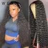 Lace Wigs Wigirl 250% Loose Deep Wave Lace Frontal Wig 13x6 HD Transprent Curly Human Hair Wigs Ready to Wear 5X5 Glueless Wig For Women 231012