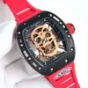 Richa Milles TOURBILLON BP Factory designer de montres RAFAEL Tourbillon NADAL superclone hommes rm052 montres-bracelets CG1Q mécanique uhr NTPT boîtier en fibre de carbone montre riche