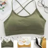 Yoga outfit Women's Cross Strap Sports Bh Top Gym Fitness Beauty Tank andas