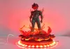 Statue de type pourrait Base LED, Figurine d'action en PVC, Anime Shippuden, yeux Led, modèle jouet Y2004211962634