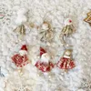 Fournitures de jouets de Noël Styles Joyeux Noël Mini poupée Santa Bonhomme de neige Ange Poupée Ornements pour la décoration d'arbre de Noël DIY Enfants Cadeau R231012