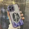 Fashion Phone Cases Designer Mirror Phone Cases For IPhone 14 14Pro 14Plus 13 12 Luxury Diamond Cover Case With Chain G23101213Z-6