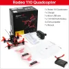 Walkera Rodeo 110 FPV Drone Kit avec caméra Mini Drone de course FPV intérieur RC Quadcopter