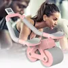 Sit Up Benches Automatic Rebound Exercise Equipment Ab Workout Abdominal Wheel Roller Core Strength Training With Elbow Support 231012