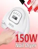 SUN X5 MAX 150W UV LED Nail Lamp Nail Dryer Curing All Gel Polish 10s 30s 60s 99s Smart Light Manicure Kit4352310