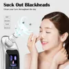 Rengöringsverktyg Tillbehör Electric Blackhead Remover Black Head Acne Pimple Removal Machine Face Pore Damm Rengöring Deep Cleansing Beauty Skin Care Tools 231011