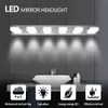 Moderne 6-lichts chroom LED make-upspiegellamp voor badkamers en make-uptafels