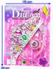 Partybevorzugung Freies Schiff 1-2Set Prinzessin Tiaras Karte für Mädchen Spielzeug Bevorzugung Geschenk Schule Spielen MÄDCHEN Geburtstag Gefälligkeiten Pinata Füller Beute Taschen